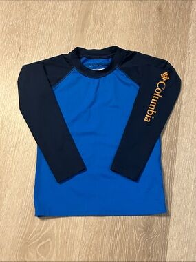Columbia Sportsware Long Sleeve Rashgaurd Swim Top Sz 3T